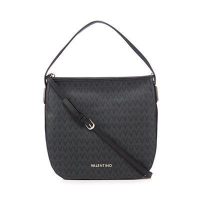Black 'Partenope Sacca' shopper bag